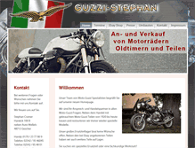 Tablet Screenshot of guzzi-stephan.de